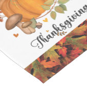 Chemin De Table Moyen Coureur de table Citrouille de Thanksgiving (Coin)