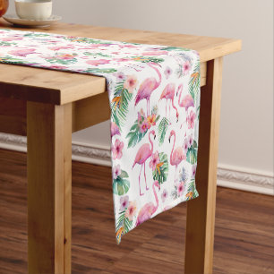 Chemin De Table Moyen Coureur de table de Baby shower de Flamant rose tr