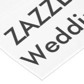 Chemin De Table Moyen Coureur de table de mariage personnalisé de 16 po (Coin)