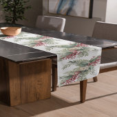 Chemin De Table Moyen Coureur de table de Noël rouge et vert