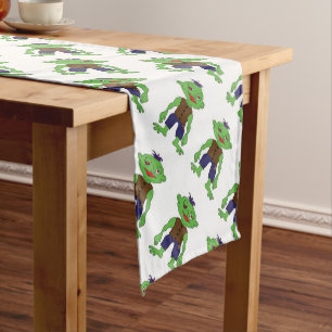 Chemin De Table Moyen Coureur de table Halloween 14" X 72"/Monstres