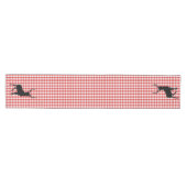 Chemin De Table Moyen Coureur de table Red Plaid & Deer (Horizontal)