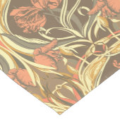 Chemin De Table Moyen Coureur de table Tulipes Art Nouveau (Coin)