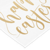 Chemin De Table Moyen Coureur heureux de Tableau de Pâques (Coin)