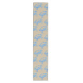 Chemin De Table Moyen crabe bleu vintage (Devant)