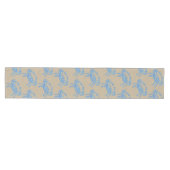 Chemin De Table Moyen crabe bleu vintage (Horizontal)