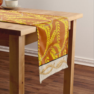 Chemin De Table Moyen Criquet de miel sur un coureur de table