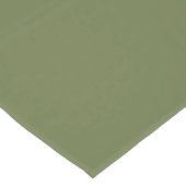 Chemin De Table Moyen Décoration de mariage vert olive moderne (Coin)