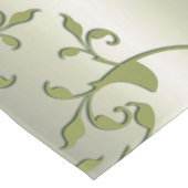 Chemin De Table Moyen Défiler les Feuilles d'Olivier (Coin)