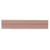 Chemin De Table Moyen Design Ethnique En Huile De Chilli Monochrome (Horizontal)