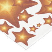 Chemin De Table Moyen Design orange vif de Starfish (Coin)