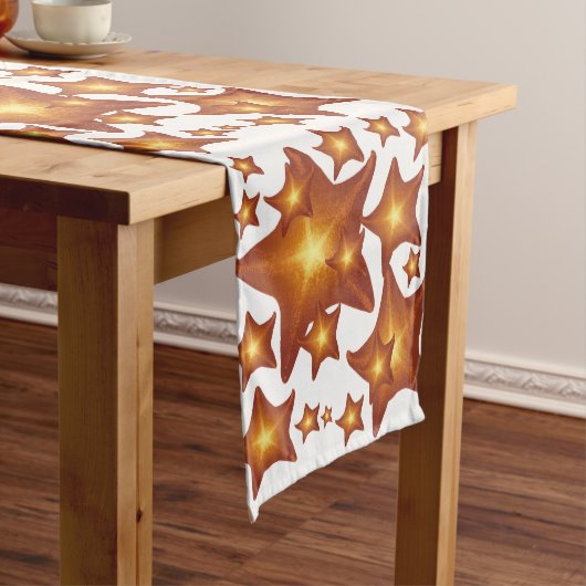 Chemin De Table Moyen Design orange vif de Starfish (In Situ)