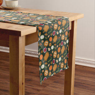 Chemin De Table Moyen Dîner turc Thanksgiving Motif