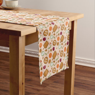 Chemin De Table Moyen Dîner turc Thanksgiving Motif