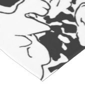 Chemin De Table Moyen Doodle de fleurs (Coin)