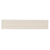 Chemin De Table Moyen Double rayure | Champagne (Horizontal)