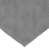 Chemin De Table Moyen Double rayure | Gris foncé (Coin)