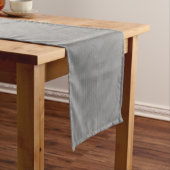 Chemin De Table Moyen Double rayures | Gris moy. (In Situ)