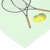 Chemin De Table Moyen Doubles de tennis Green (Coin)