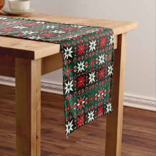 Chemin De Table Moyen Édition 3 de Noël scandinave Fair Isle