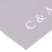 Chemin De Table Moyen Elégant Mauve, Mariage personnalisé (Coin)