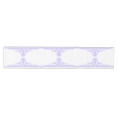 Chemin De Table Moyen Elément Art déco en lilas & violet Table Runner (Horizontal)