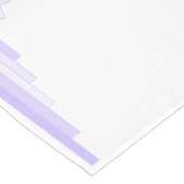 Chemin De Table Moyen Elément Art déco en lilas & violet Table Runner (Coin)