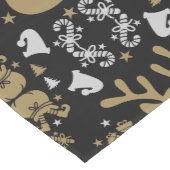 Chemin De Table Moyen Enveloppement de Noël Elf (Coin)