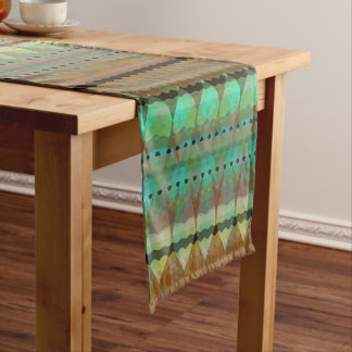 Chemin De Table Moyen été turquoise