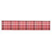 Chemin De Table Moyen Festif rouge et blanc plaid (Horizontal)