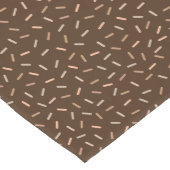 Chemin De Table Moyen fête motif en carreaux de chocolat (Coin)