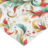 Chemin De Table Moyen Fleur de Noël torride (Coin)