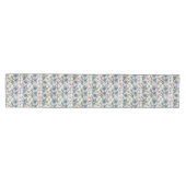 Chemin De Table Moyen Fleur pastel aquarelle douce (Horizontal)