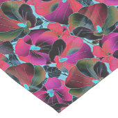 Chemin De Table Moyen Fleur rose vif (Coin)