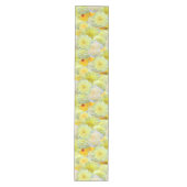 Chemin De Table Moyen Fleurs botaniques jaune enjoué (Devant)