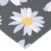 Chemin De Table Moyen Fleurs de marguerite blanche classique Botanique (Coin)