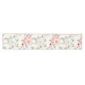 Chemin De Table Moyen floral tendance (Horizontal)