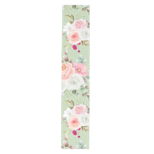 Chemin De Table Moyen floral tendance (Devant)
