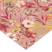 Chemin De Table Moyen Floral vintage spectaculaire (Coin)