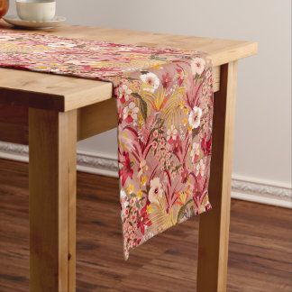 Chemin De Table Moyen Floral vintage spectaculaire