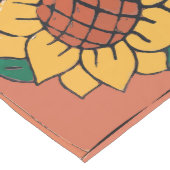 Chemin De Table Moyen Formes Abstraites, style Matisse, ajouter du texte (Coin)