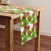 Chemin De Table Moyen Fraise fraîche (In Situ)