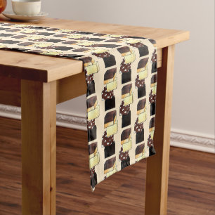 Chemin De Table Moyen Fudge Stack Confection Confection Sucres de confis