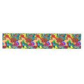 Chemin De Table Moyen Fun Crazy Colours Motif Table Runner (Horizontal)