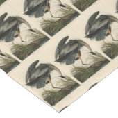 Chemin De Table Moyen Grand héron bleu des oiseaux d'Amérique d'Audubon (Coin)