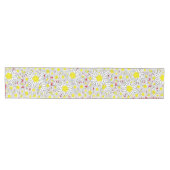 Chemin De Table Moyen Gras Edelweiss Motif Table Runner (Horizontal)