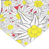 Chemin De Table Moyen Gras Edelweiss Motif Table Runner (Coin)