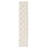 Chemin De Table Moyen Hand Drawn Christmas Woodland Table Runner (Devant)