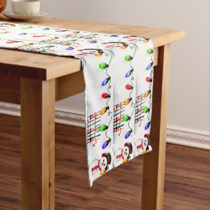 Chemin De Table Moyen Holly Jolly Snowman