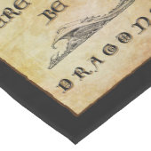 Chemin De Table Moyen Ici Il Y A Des Dragons (Coin)